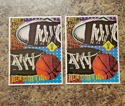 2x Vintage 90s Stuart Hall Gitano Notebook Folder Team Stories Basketbal... - $18.95