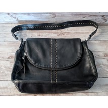 B Makowsky Black Handbag Purse Shoulder Bag - Fair Condition - $19.99