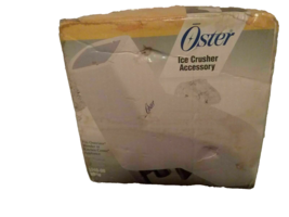 Vintage Rare OSTER 5940-08 Ice Crusher Accessory (80s) - £30.88 GBP