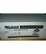 RELIANCE CONTROLS PC2020M CORD SET 12-4/20 FT. 20A-L14-20 MANUAL TRANSFE... - $35.53