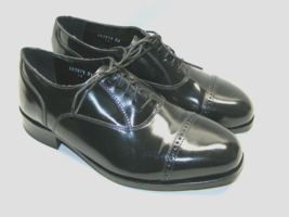 Florsheim 17067 Lexington Black Leather Shoes Men Cap Toe Dress Oxford S... - £24.23 GBP