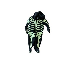 Old Navy Infant Baby Size 6 12 months 1 pc bodysuit glow in dark Skeleton - £9.93 GBP