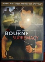 The Bourne Supremacy (DVD, 2004) Slim Case. Cropped Artwork. Tested - $164.77 MXN