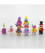 8pcs The Amazing Digital Circus Minifigures Gangle Caine Kinger Pomni Mi... - $16.99