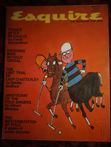 ESQUIRE April 1961 POLO Theodore Bikel Gilbert Milstein Maria Laforet Gay Talese - £7.76 GBP