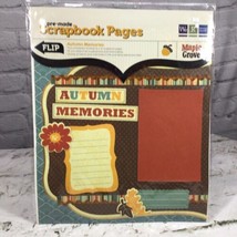 Maple Grove Premade Scrapbook Pages Autumn Memories New  - $14.84
