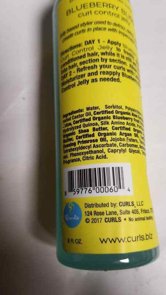 Curls Blueberry Bliss Curl Control Jelly, 8 Ounces Item image 2