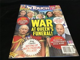 In Touch Magazine Sept 26, 2022 War At Queen&#39;s Funeral! - £7.07 GBP