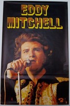 Eddy Mitchell –Originale Poster– Barclay– G.Moreau - Very Rara - Poster 1972 - $145.41