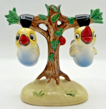 Vintage Retro Salt and Pepper Shakers Hanging Birds In Tree U260/22 - £31.31 GBP