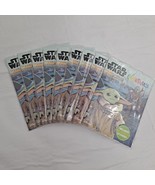 Star Wars Baby Yoda Coloring Book Holographic Stickers party favors 9 books - $11.88