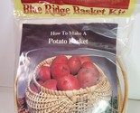 Blue Ridge Basket Kit Potato Basket Commonwealth MFG 7x12x12in. Vintage - $19.75