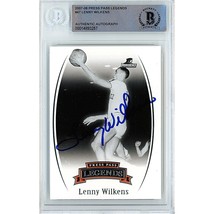 Lenny Wilkens Providence College Friars Signed 2007 Press Pass On-Card Auto BGS - £77.52 GBP