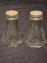 Vintage Adolph&#39;s 3575 Salt &amp; Pepper Shaker Set - Tapered Bell With Pop-O... - $9.98