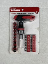 Hyper Tough Tools 31-Piece Ratcheting Driver & Socket Set - $22.76