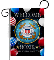 Welcome Home Coast Guard - Impressions Decorative Garden Flag G158629-BO - £17.15 GBP