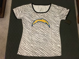 New Los Angeles Chargers Womens Zebra Shirt-2XL - £23.91 GBP
