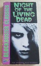Night Of The Living Dead 1968 Black And White Vhs Blockbuster Classics 1993 - £7.46 GBP
