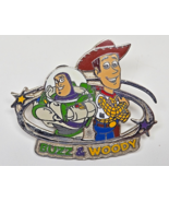 Disney Collectible Lapel Pin Buzz &amp; Woody Toy Story 2004 - $7.95