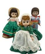 Madame Alexander Lot of 3 International Dolls Irish, Italian, Japanese - $33.24