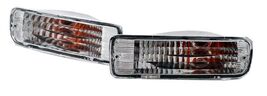 TOYOTA 4RUNNER 1996-1998 LEFT RIGHT CLEAR TURN SIGNAL LIGHTS BUMPER LAMP... - $37.61