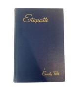 Etiquette Blue Book of Social Usage by Emily Post 1940 1st Printing Hard... - $18.66