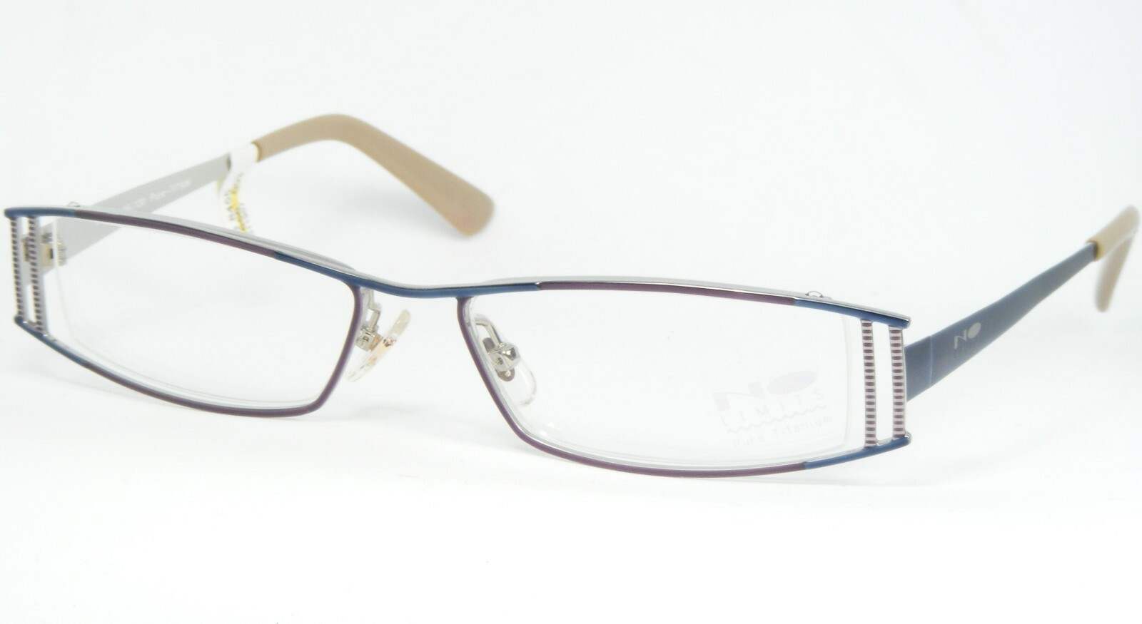 No Limits Par AMA 8455 003 LAVANDE /BLEU LUNETTES MONTURE 51-16-130mm - $66.31