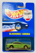 Vintage Hot Wheels Green Oldsmobile Aurora On International Card Basic W... - $9.45