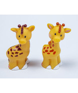FISHER PRICE LITTLE PEOPLE PAIR REPLACEMENT GIRAFFE COUPLE NOAHS ARK ZOO... - $150.60 MXN