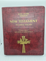 King James Version New Testament In Living Sound Dramatized 14 Cassette ... - £13.92 GBP