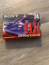Sony 74 Min. HF High Fidelity CD Recording Normal Bias Cassette. - £2.31 GBP