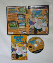 2006 Family Guy Vidéo Jeu PS2 sony Play Station Manuel Noir Étiquette Cib - $35.32