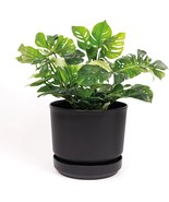 Elly Décor 10 Inch Plastic Cylinder Planter Pot With Self-Watering Sauce... - $575.11 MXN