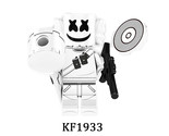 America DJ Music Maker Marshmellow KF1933 Building Block Minifigure - $2.92