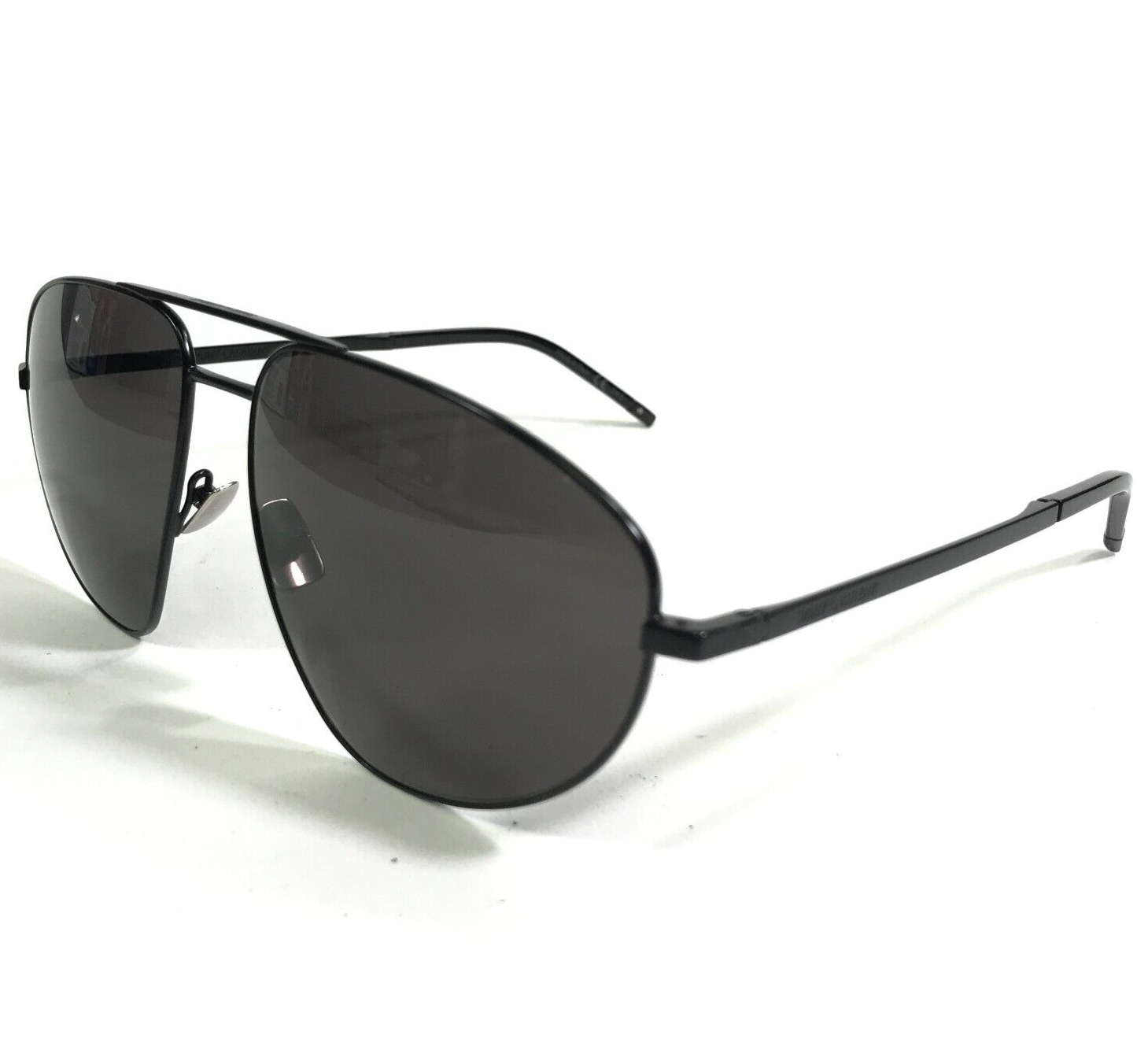 Saint Laurent Sunglasses SL211 002 Black Square Frames w/ Black Lenses 60-14-140 - $149.42