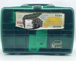 Plano Green Double Sided Tackle Box Model 1120 WITH Tons of accessories - $49.99