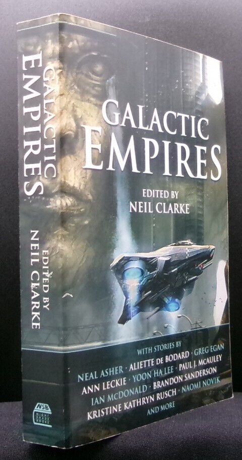 Neil Clarke GALACTIC EMPIRES First Edition SF Space Empire Stories Anthology TPO Item image 2