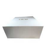 Dior White Textured Gift Box 15” X 16” X 7” For Luxury Packaging &amp; Displ... - $65.44