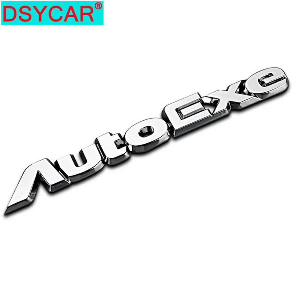 DSYCAR  1Pcs 3D  Autoexe Car Side  Rear Trunk Emblem  Sticker Decals for Atenza  - £54.24 GBP