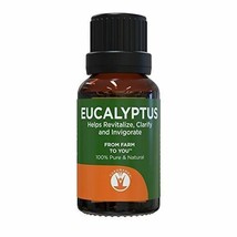 Eucalyptus - 15ml each- Essential Oil Blend by GuruNanda - Aromatherapy - £5.48 GBP