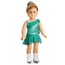 American Girl Mia&#39;s PERFORMANCE OUTFIT Turquoise Dress DOLL NOT INCLUDE - £36.59 GBP
