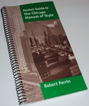 Pocket Guide to the Chicago Manual of Style Spiral-bound Book Robert Perrin - £9.67 GBP