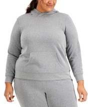 MSRP $35 Ideology Plus Size Pullover Hoodie Gray Size 1X - £13.30 GBP