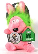 1 Ct GoDog Made Strong Silent Squeak Only Your Dog Can Hear Chew Toy Pink Bunny - £21.22 GBP