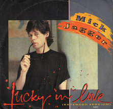 Mick Jagger Lucky In Love 12&quot;  Vinyl - £13.50 GBP