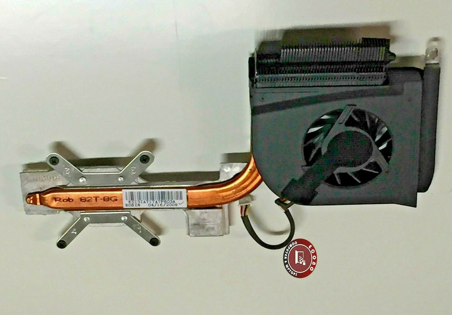 HP DV6000 Laptop CPU Cooling fan W/ heatsink 451860-001 - $3.95