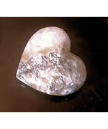 Gemstone heart, collectible heart, calcite, mineral collector, 2 x 2 x 1... - £47.37 GBP