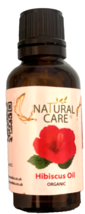 Organic Hibiscus Oil 50ml pure in a glass bottle - $17.47