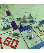 1999 Monopoly Game 10 Replacement Tokens, Winning Game Token SILVER Bag ... - $9.62