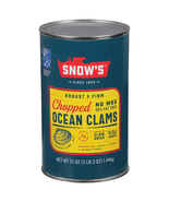 Ocean Chopped Clams Canned, 51 Oz Can 7G Protein per Serving Gluten Free... - $22.73